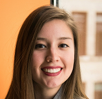 Portret van Victoria Lawson, CFO en leidinggevende bij een financiële handelsonderneming